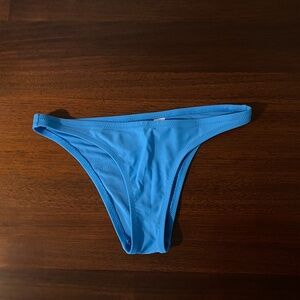 Aerie/ American Eagle Solid Cheeky Light Blue Bikini Bottom, Size XS